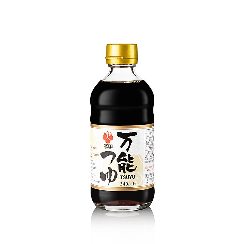 Tsuyu no Moto, Dashi Fond Basis mit Sojasauce - 340 ml - Flasche