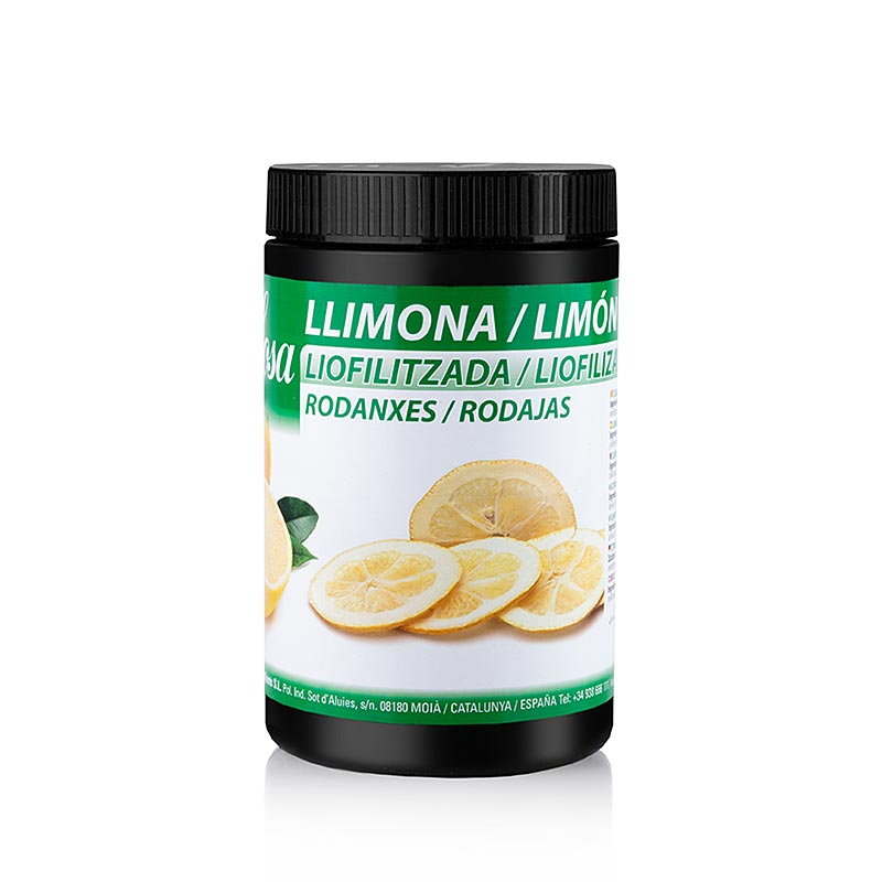 Sosa Freeze Dried Lemons, slices (38763) - 60g - PE can