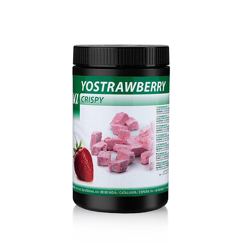 Sosa Crispy - Yoghurt Jordbær frysetørret (39094) - 150 g - Pe-dosis