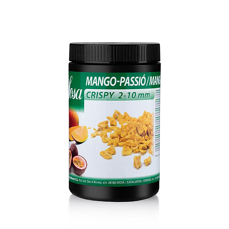 Sosa Crispy - Mango-Passionsfrucht, gefriergetrocknet (38782) - 250 g - Pe-dose