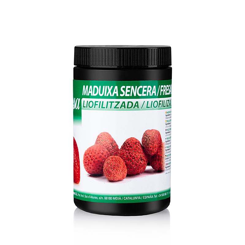 Sosa Gefriergetrocknete Erdbeeren, ganz (38014) - 60 g - Pe-dose
