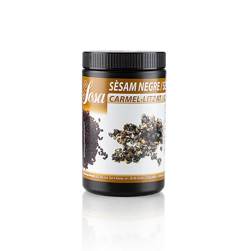 Sosa sesame, black, whole, caramelized (39479) - 600g - PE can