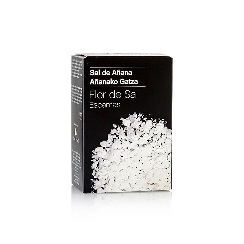 Flor de Sal de Anana, Spanish primeval sea salt - 125g - carton