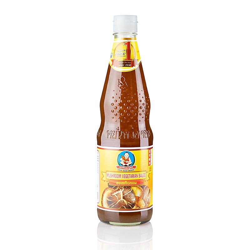 Vegetarische Würzsauce mit Pilzen, Healthy Boy (vegetarisch Austernsauce) - 700 ml - Flasche