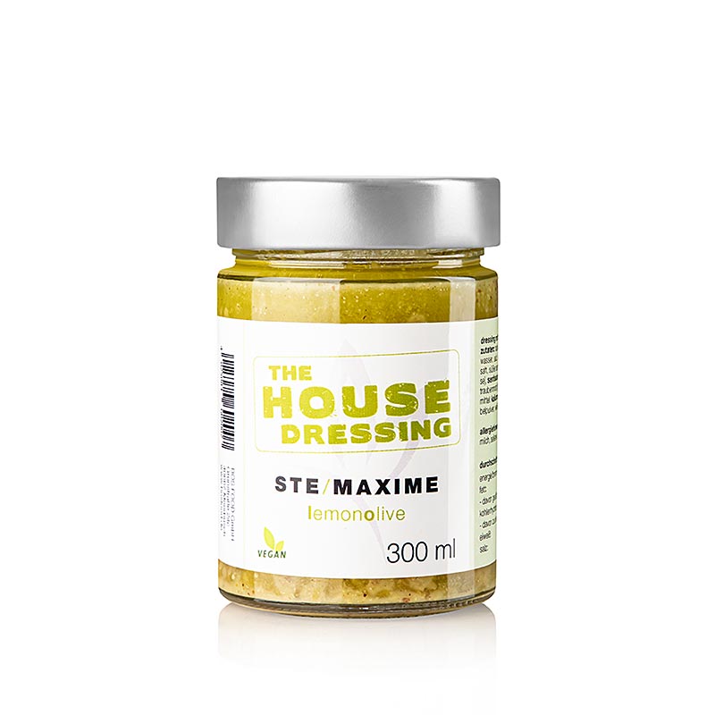 Serious Taste the housedressing - STE / MAXIME, lemonolive, Ernst Petry - 300 ml - Glas