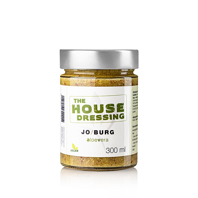 Serious taste the housedressing - JO/BURG aloevera, Ernst Petry - 300ml - Glass