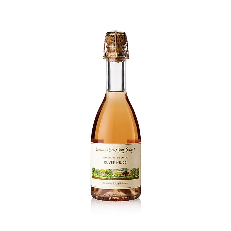 Jörg Geiger Alkoholfrei Prickelnd Cuvee 23 - 375 ml - Flasche