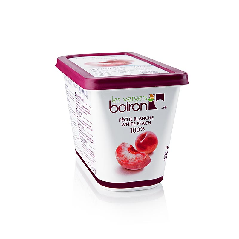 Boiron White Peach Puree, unsweetened (APB0C6) - 1 kg - PE shell