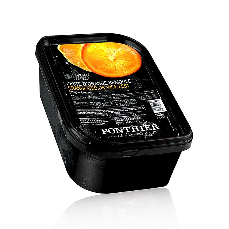 Zesten Granulat - Orange - 500 g - Pe-schale