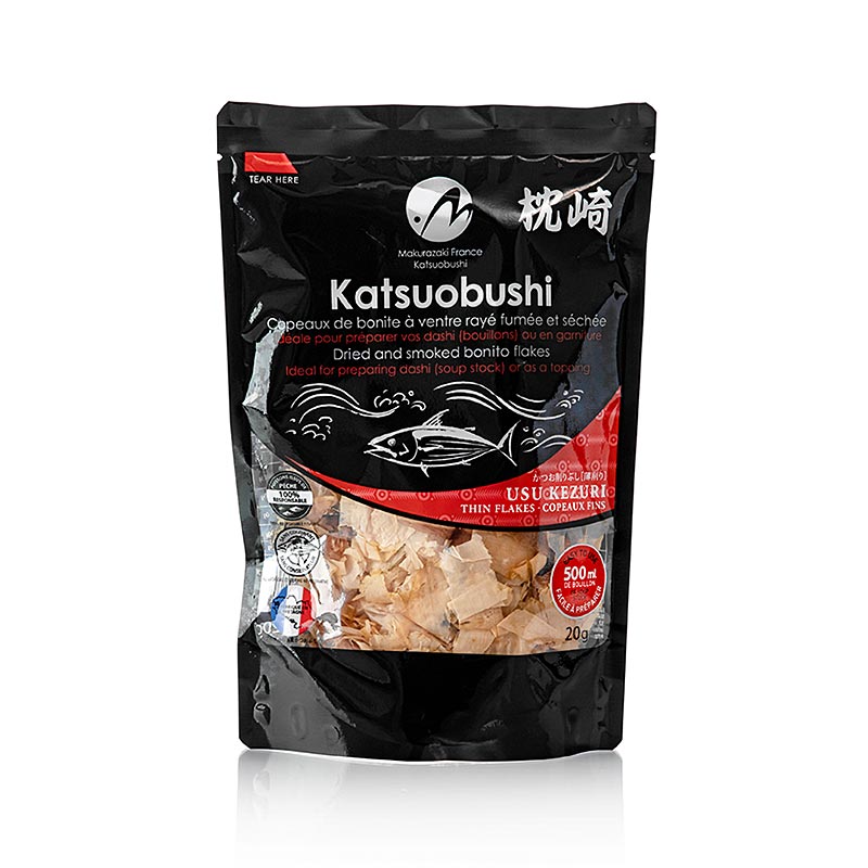 Katsuobushi - Bonito Flocken, dünn, Usukezuri - 20 g - Beutel