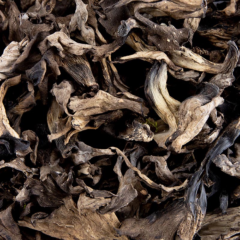 Autumn trumpets, dried - 400g - PE can
