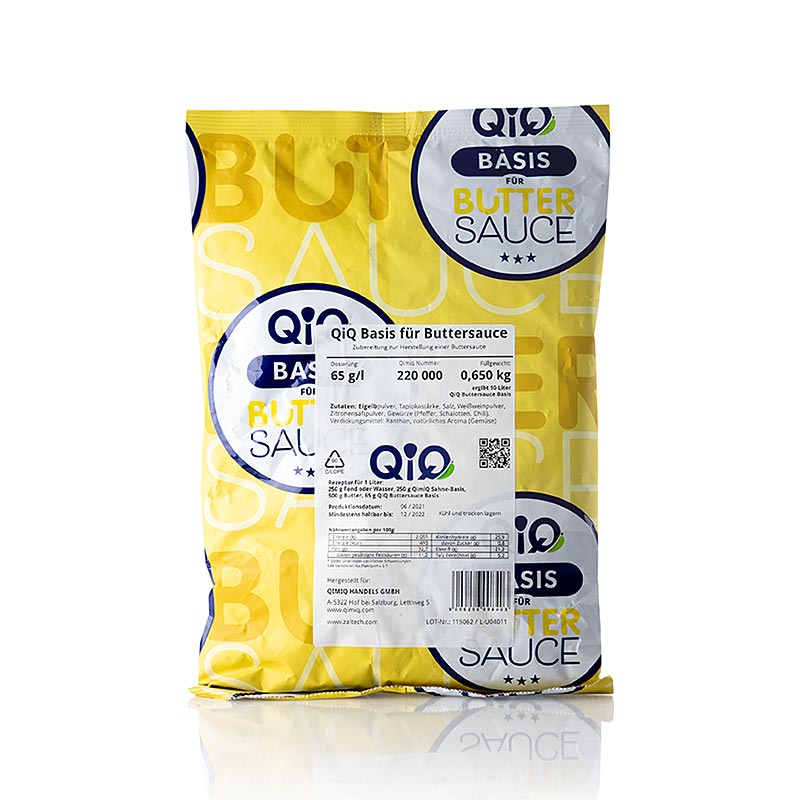 QimiQ Basis für Buttersauce - 650 g - Tetra QimiQ Basis für Buttersauce - 650 g - Tetra