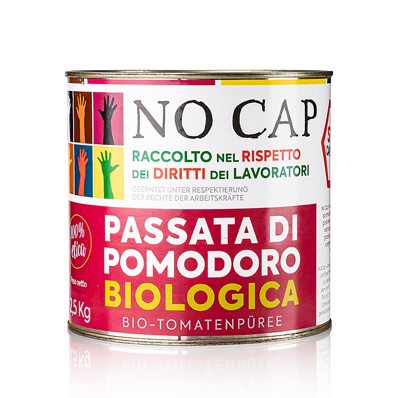 Tomatenpüree, NO CAP, BIO - 2,5 kg - Dose Tomatenpüree, NO CAP, BIO - 2,5 kg - Dose