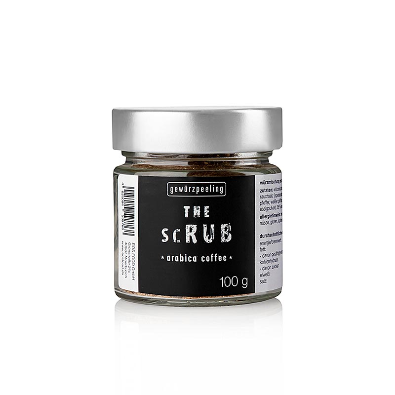 Serious Taste the scrub - Arabica Coffee, Ernst Petry - 100 g - Glas