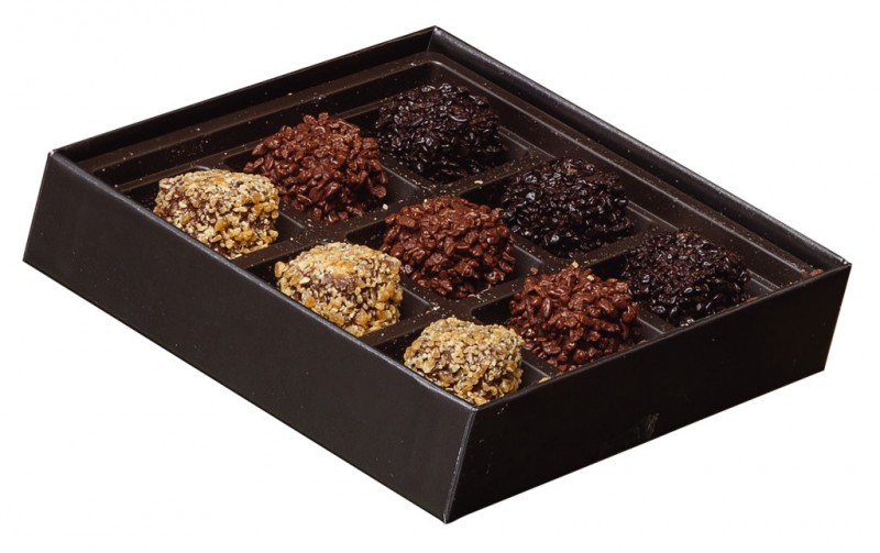 Chocoviar Gift Box, Chocoviar Mini-Pralinen sortiert, Geschenkbox, Venchi - 130 g - Packung