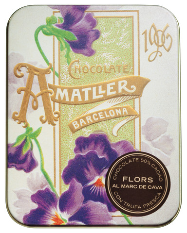 Zartbitter mit Marc de Cava, Display, Flors al Marc de Cava, Display, Amatller - 10 x 72 g - Display Zartbitter mit Marc de Cava, Display, Flors al Marc de Cava, Display, Amatller - 10 x 72 g - Display
