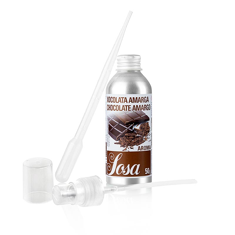 Aroma dark chocolate, liquid, Sosa - 50 g - bottle