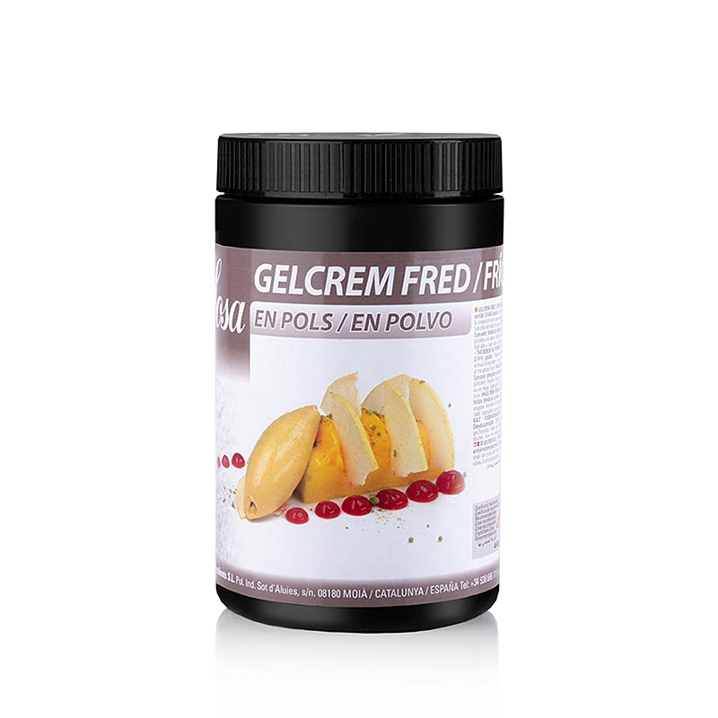 GelCrema, Verdickungsmittel resistent, zur kalten Anwendung, Sosa - 500 g - Pe-dose