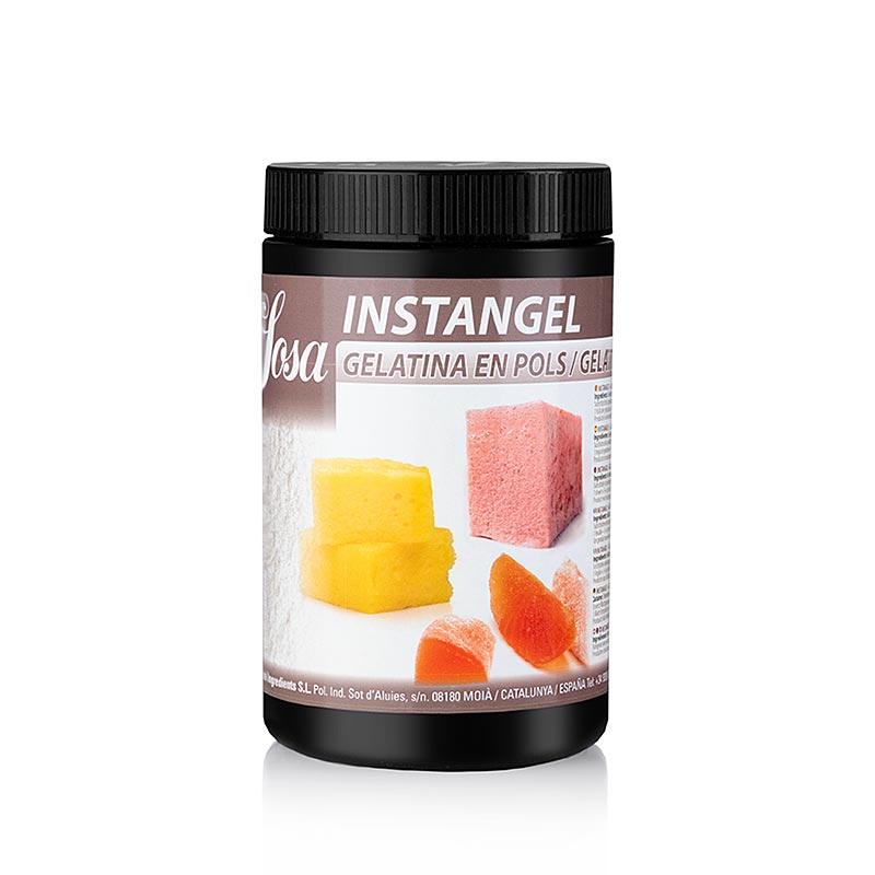 InstantGEL cold soluble gelatin powder, texturizer, Sosa - 500 g - PE can