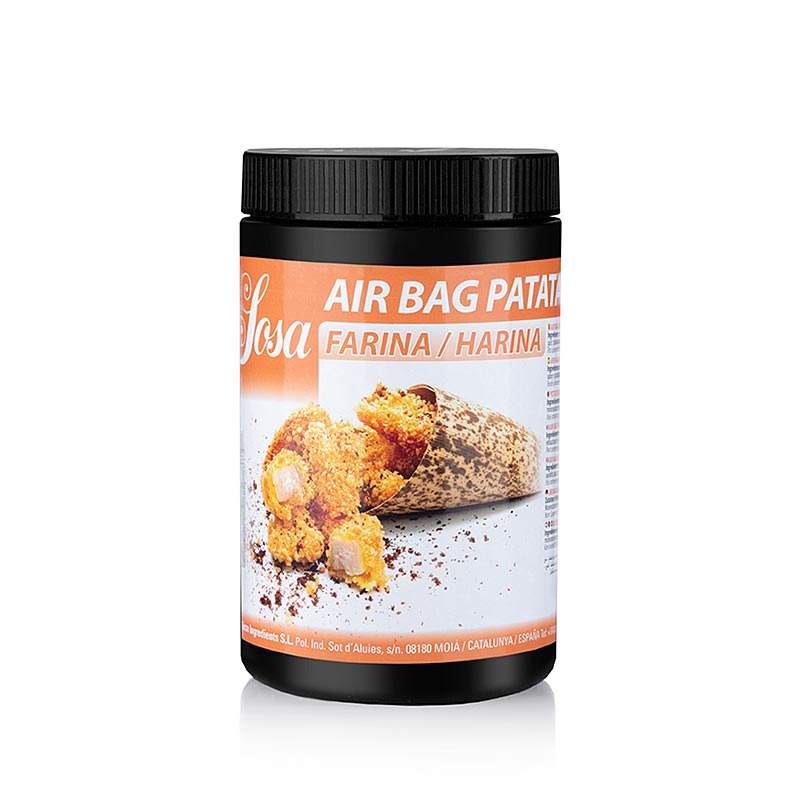 Air bag patata farina - raw potato, dried, fine granules, Sosa - 650 g - PE can