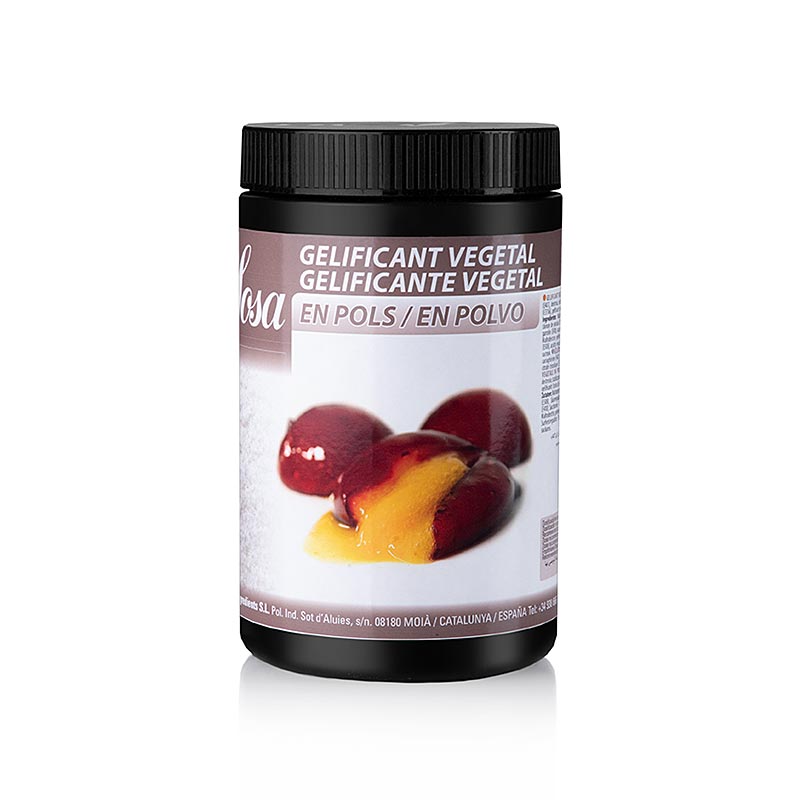 Gelatine vegetale, gelatine vegetarienne en poudre - 500 g - dose PE