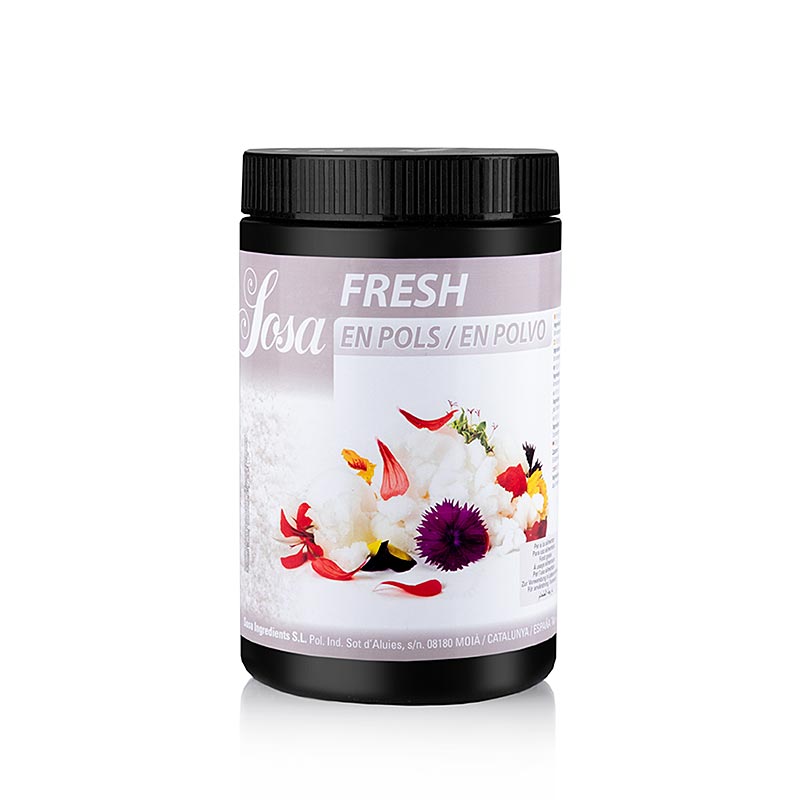 Sosa Fresh - künstlicher Schnee (Erythrit / minziger Zucker) - 750 g - Pe-dose