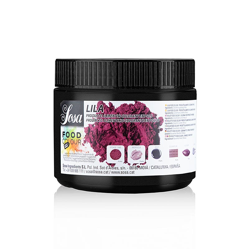 Colorant Alimentaire Poudre Violet hydrosoluble Top Cake - Cook Shop