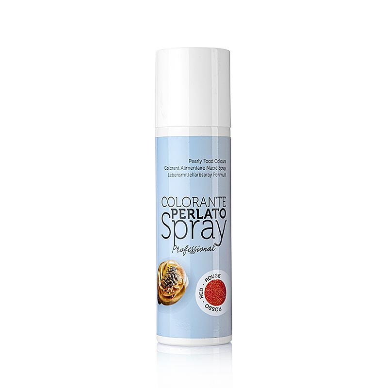 Glitzer Spray, Pearly Rot (Perlmutt) - 250 ml - Spraydose