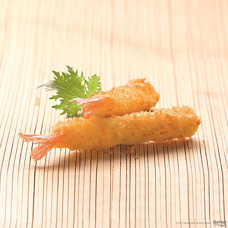 Asia Fingerfood - Crevettes à la japonaise, 40-50 pièces (Dim Sum) - 1 kg - boîte