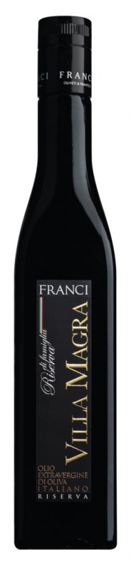 Extra virgin olive oil Villa Magra, extra virgin olive oil Villa Magra, Frantoio Franci - 500ml - bottle