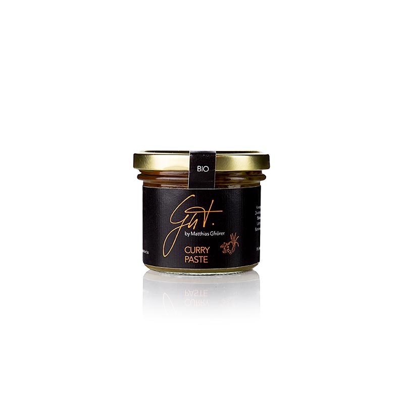 Currypaste, Gutsküche, BIO - 100 g - Glas Currypaste, Gutsküche, BIO - 100 g - Glas