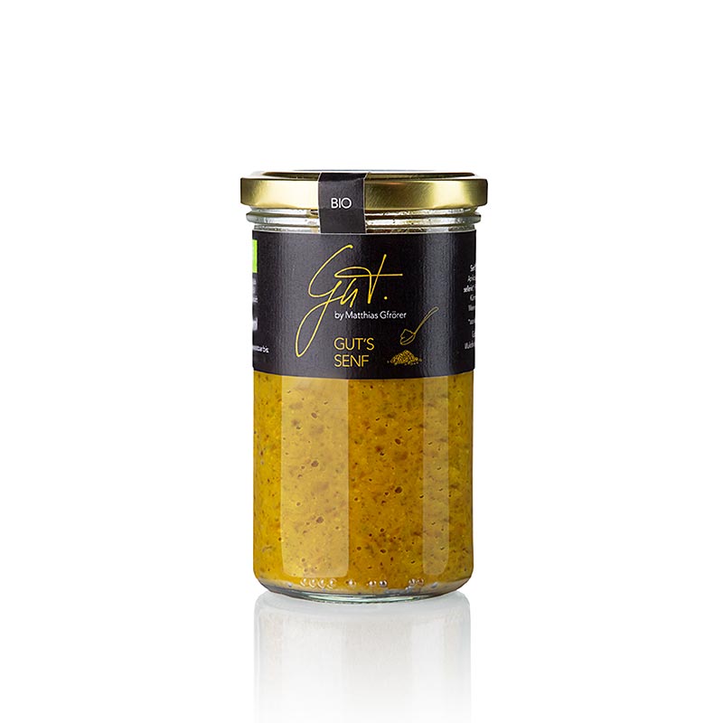 Guts mustard, Gutsküche, organic - 250ml - Glass