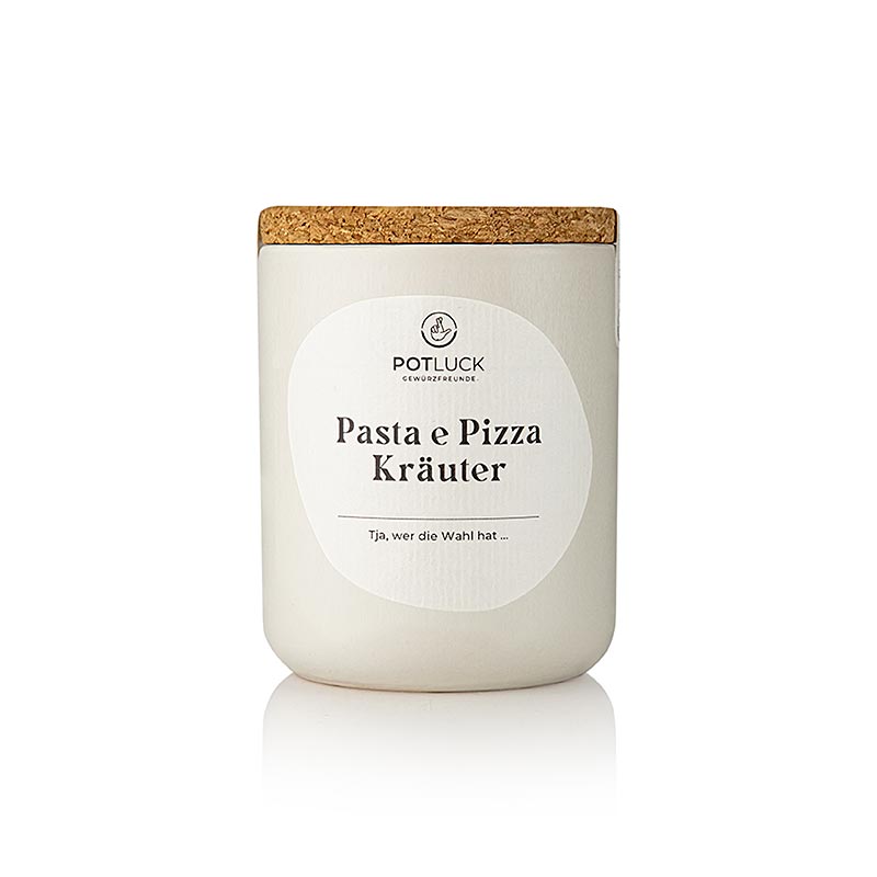 POTLUCK Pasta e Pizza Herbs - 40g - ceramic pot