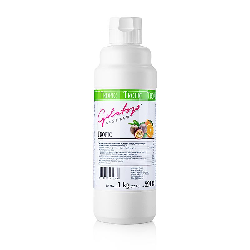 Tropicalflip - Gelatop, Dreidoppel, No.595 - 1 kg - Pe-flasche
