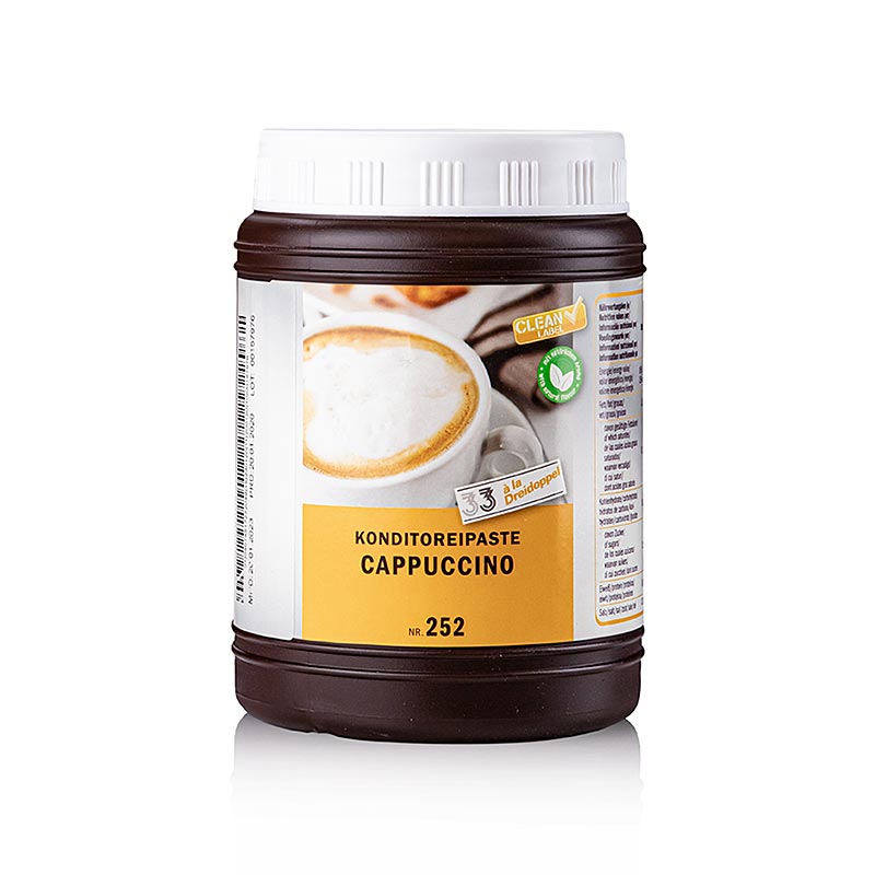 Cappuccino-Paste, Dreidoppel, No.252 - 1 kg - Pe-dose