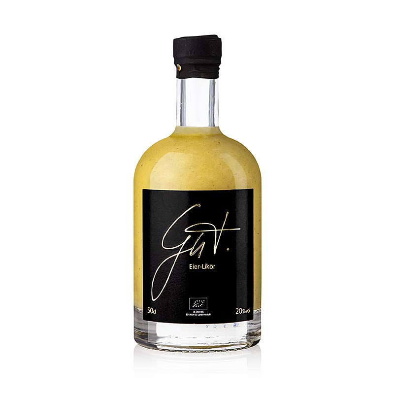 GUT. Eierlikör, 20% vol., Gutsküche, BIO - 500 ml - Flasche GUT. Eierlikör, 20% vol., Gutsküche, BIO - 500 ml - Flasche
