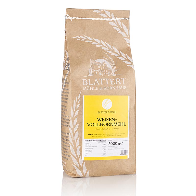 Blattert Mühle Wholemeal Wheat Flour - 5kg - bag