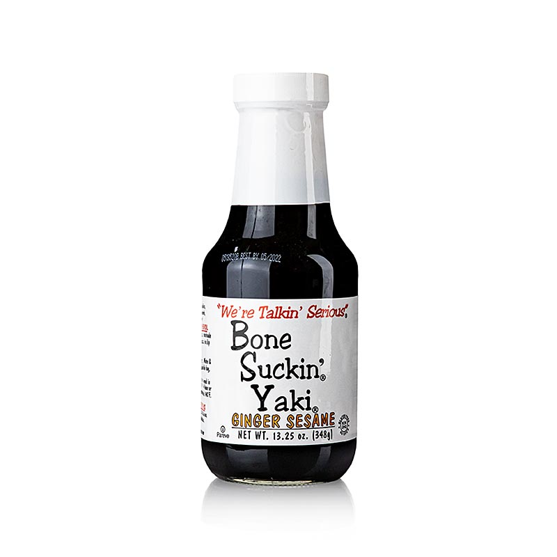 Bone Suckin` Yaki Sauce, Ginger Sesame, Ford`s Food - 295 ml - Flasche