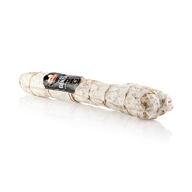 Salami Gentile Franchi, Typ Felino - ca.800 g - Vakuum Salami Gentile Franchi, Typ Felino - ca.800 g - Vakuum