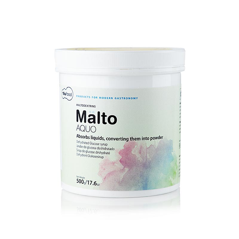 TÖUFOOD MÄLTO AQUO, Maltodextrin - 500 g - Pe-dose