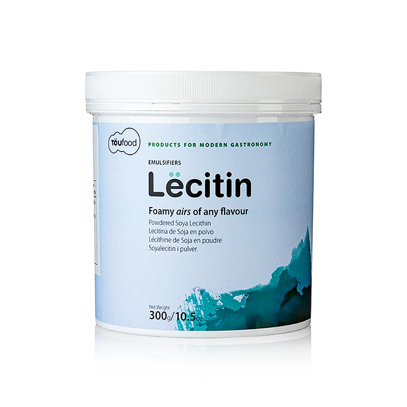 TÖUFOOD LECITIN, emulsifier lecithin - 300g - PE can