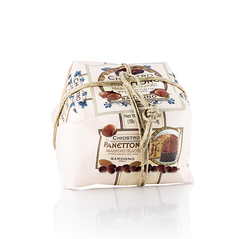 Weihnachtskuchen Panettone - mit Maronen - 750 g - Papier