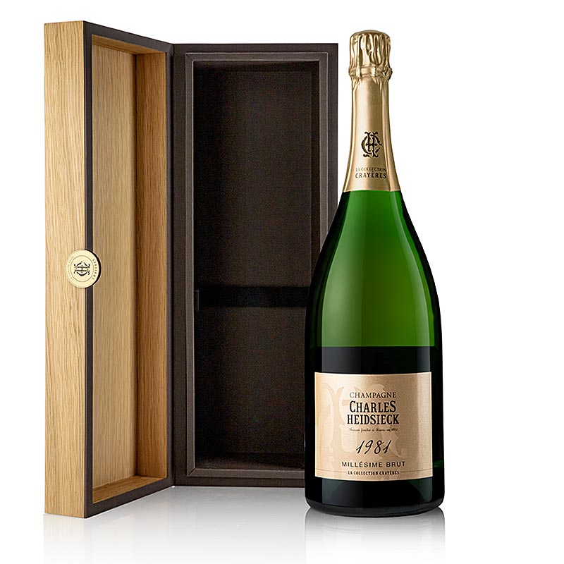 Champagne Charles Heidsieck 1981 Collection Crayeres, 12% ABV, Magnum - 1.5L - Bottle