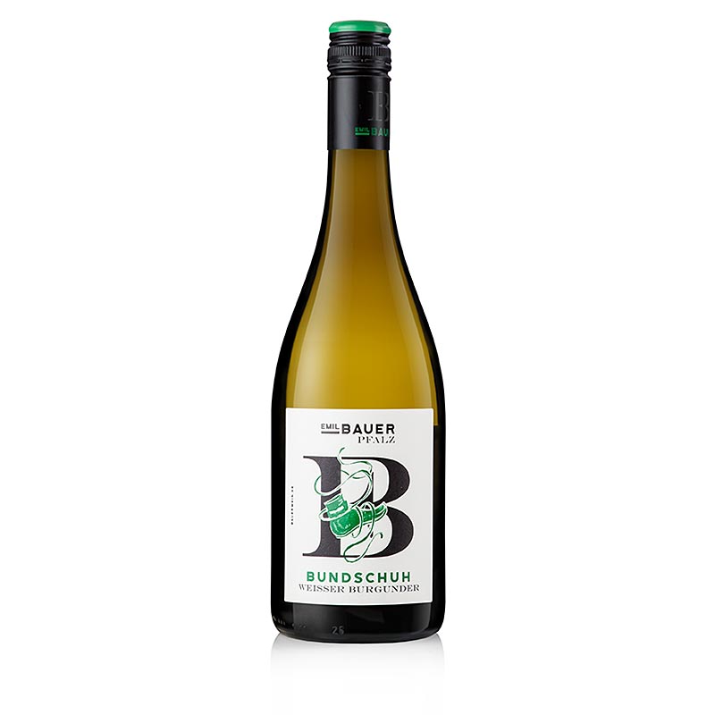 2021er Bundschuh Weißburgunder, trocken, 12,5% vol., Emil Bauer & Söhne - 750 ml - Flasche 2021er Bundschuh Weißburgunder, trocken, 12,5% vol., Emil Bauer & Söhne - 750 ml - Flasche
