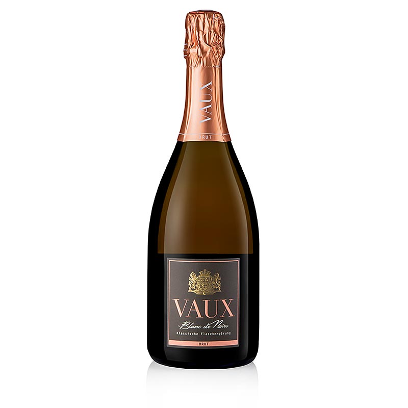 Blanc de Noirs mousserende wijn, brut, 12% vol., Kasteel van Vaux - 750ml - Fles Blanc de Noirs mousserende wijn, brut, 12% vol., Kasteel van Vaux - 750ml - Fles