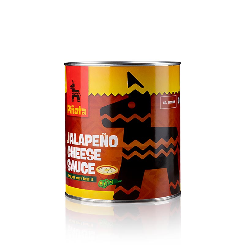 Jalapeno Cheese Sauce, Pinata - 3kg - can