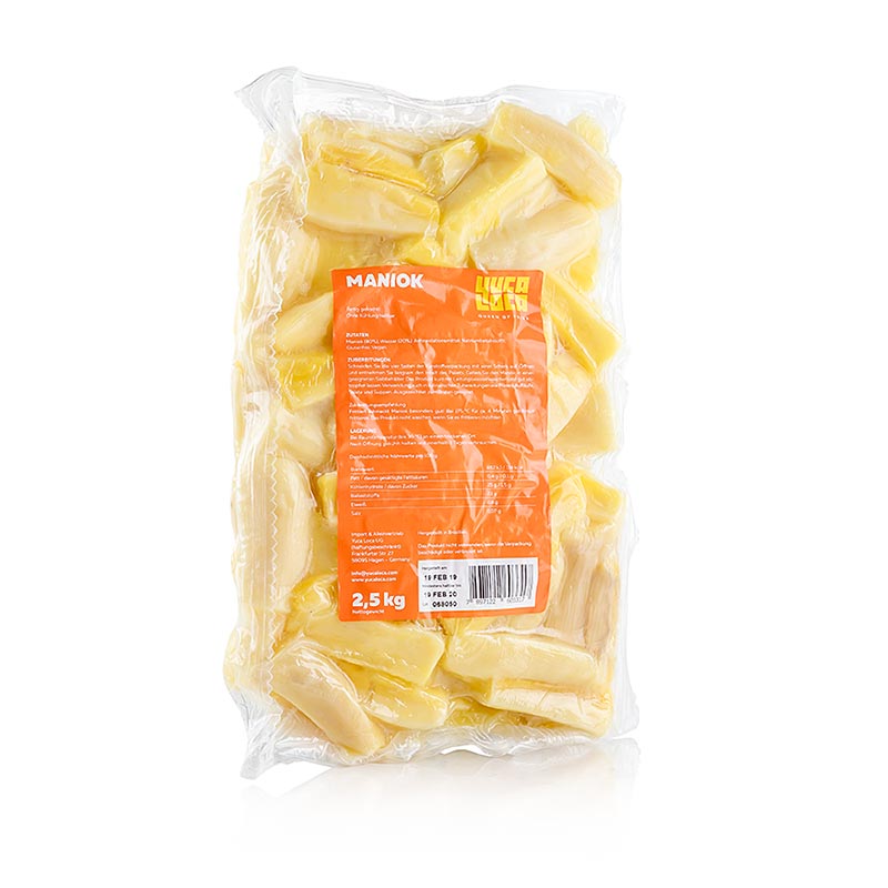 Maniokfritten (Manjok Yams Cassava), Yuca Loca - 2,5 kg - Vakuum