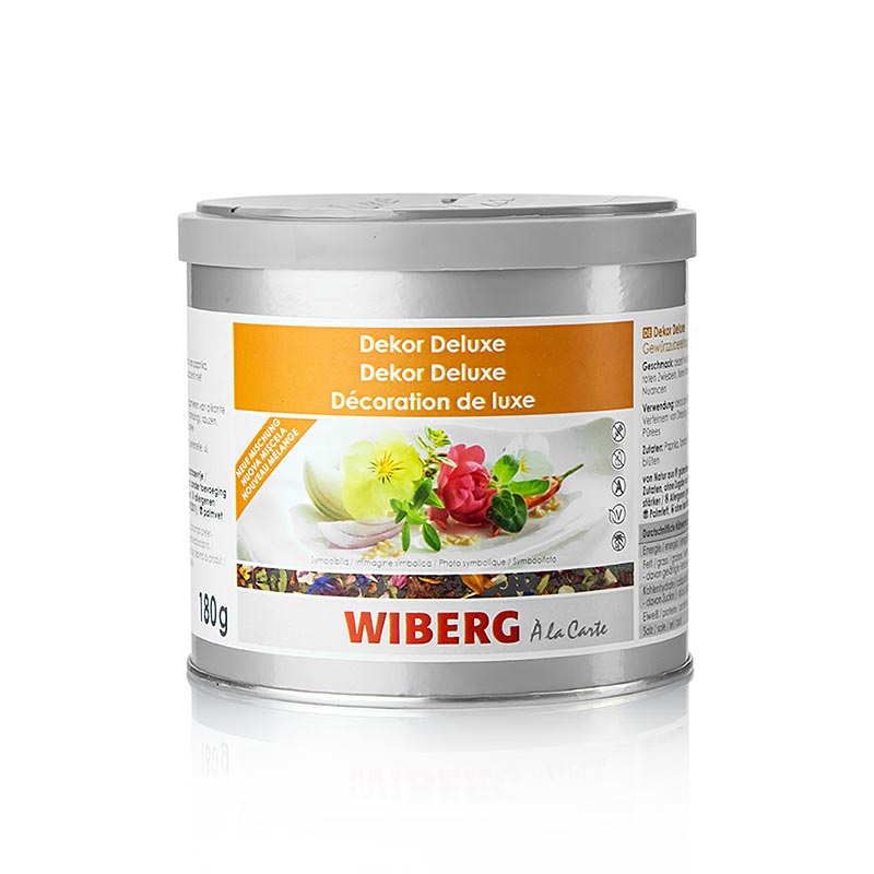 Wiberg decor deluxe, krydderitilberedning (269411) - 180 g - aroma boks