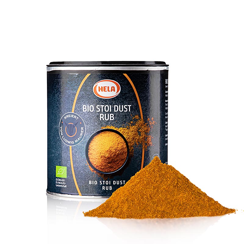 HELA STOI Dust Rub, gemaakt door Ludwig Maurer, ORGANIC - 370g - aroma doos