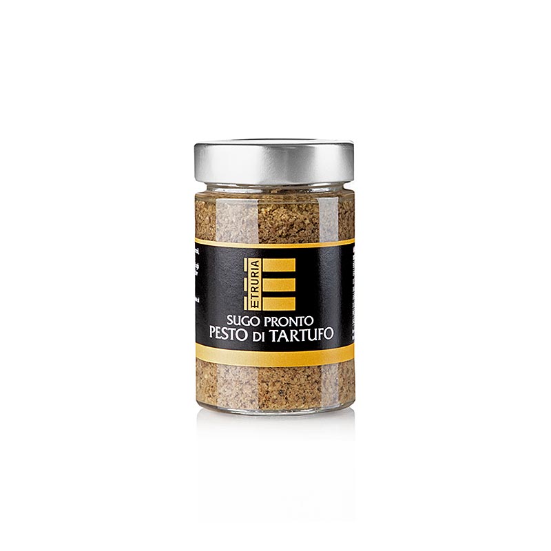 Trüffel-Pesto mit 5% Trüffel, Tuber Aestivum, Etruria - 160 g - Glas